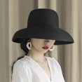 thumbnail image 3 of YEKEYI Floppy Wide Brim Summer Beach Straw Hat UPF Straw Sun Hat for Women Beach Hats for Women Summer Straw Sun Hat Wide Brim Crochet Hats, 3 of 4