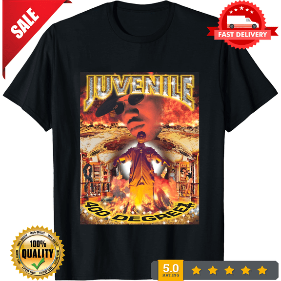 Limited EDITION Juvenile 400 Degreez, Juvenile Shirt, Juvenile Cotton Black T-Shirt, CROWD FAVORIT-TH76924