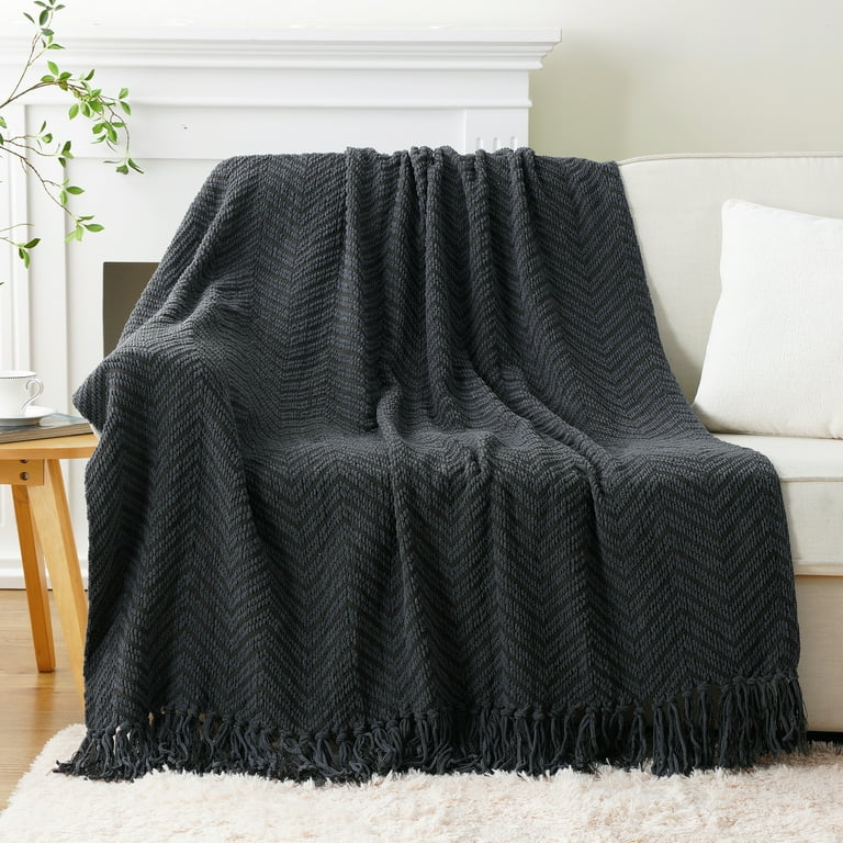 Amazon Black Chunky Throw Blanket Amazon Chunky Knit Throw Black