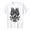 A1-White1821, variant on XIAONU Celtic Wolf Print T Shirt for Men Short Sleeve Crew Neck Casual Tops