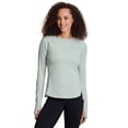 thumbnail image 4 of Avalanche Women's Ultra Soft Microstrip Long Sleeve Hiking Running Top, 4 of 5