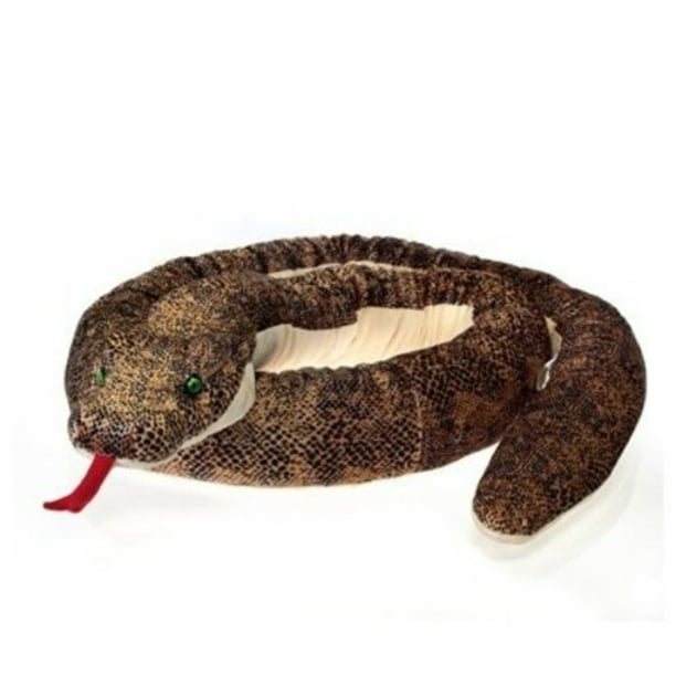 Fiesta Toys Jumbo Anaconda Snake Coiled Plush Stuffed Animal, 118