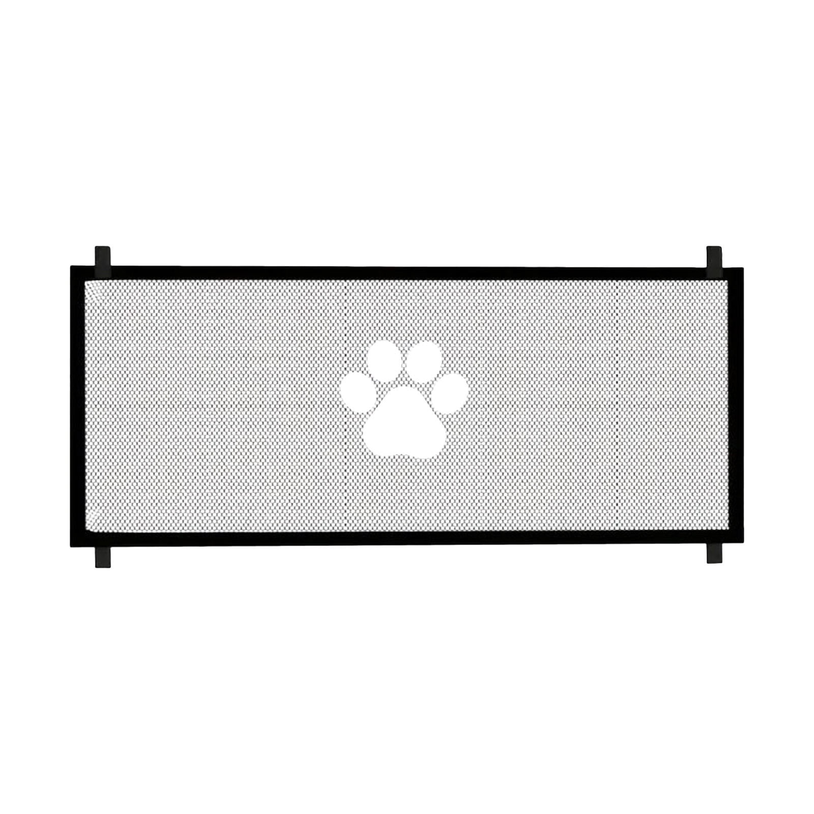 2 Packs Portable Foldable Pet Dog Fence Strong Sturdy Protection Barrier Gate for Household Easy to Install No Punch Needed Adjustable Size Indoor Outdoor Safety Gate for Small Medium Dogs