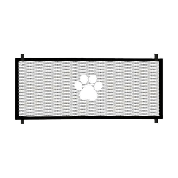 EGNMCR Tools&Home Improvement Portable Foldable Fence For Pet Dogs Household Punch-free Protection Barrier Gate Fence A gate
