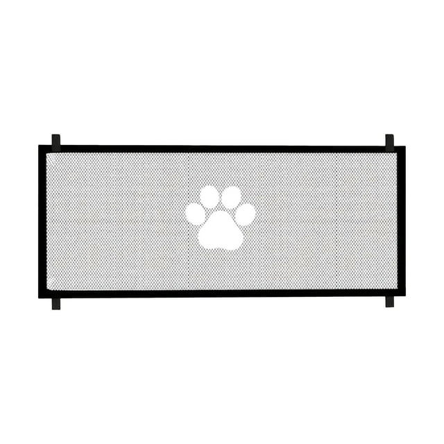 Maplenight Porte pour Animaux Portable Pliable - Installation Sans Outil, Clôture pour Chien Réglable et Élégante pour la Protection à Domicile