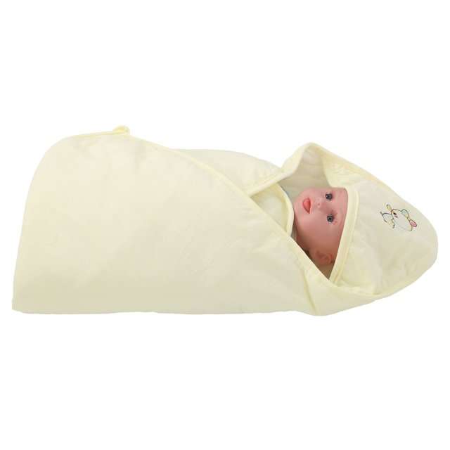Envoltura Para Dormir Para Recién Nacido, Manta Para Bebé, Cubierta Completa, Transpirable Para Bebés ANGGREK Amarillo