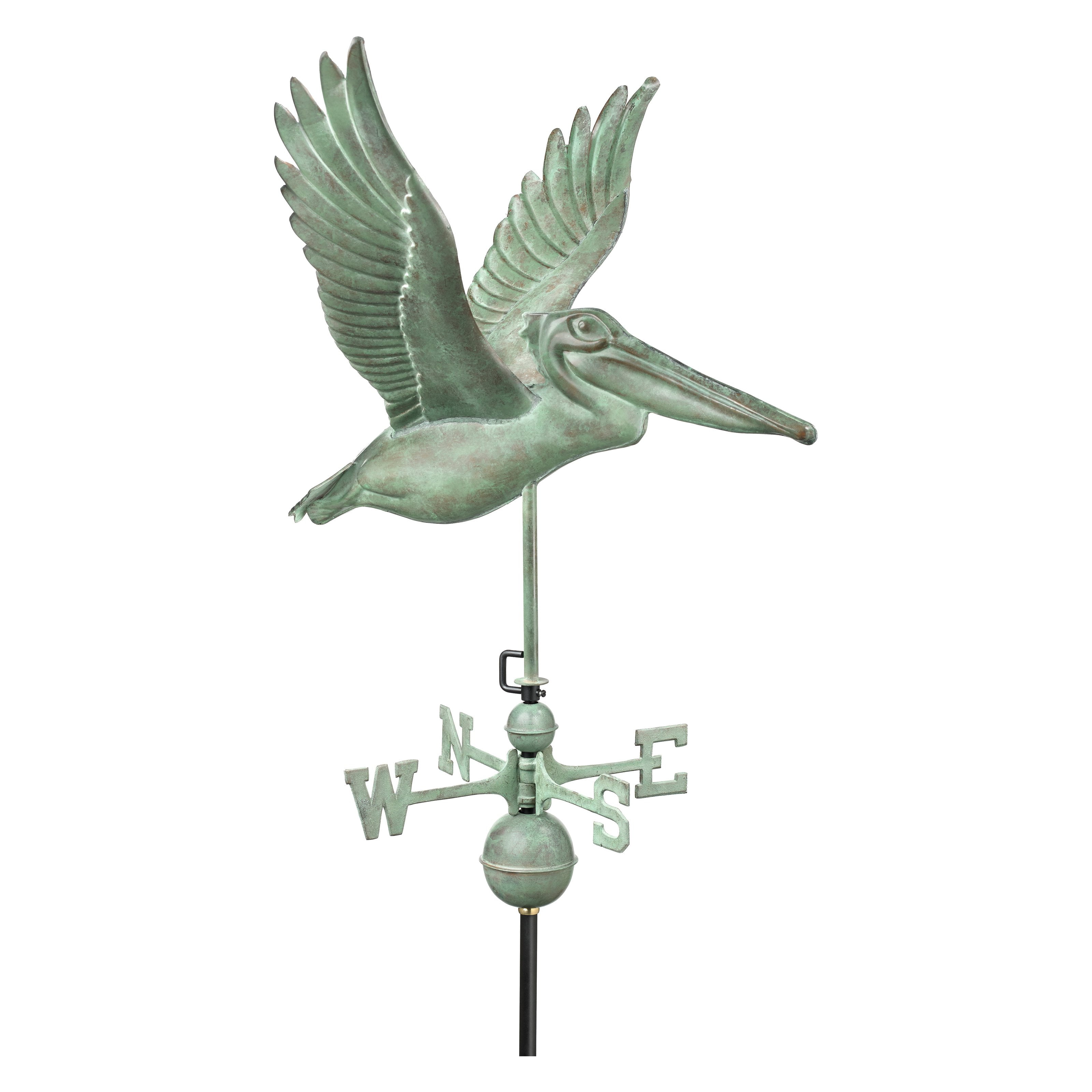 Good Directions Pelican Weathervane Blue Verde by Good Directions
