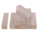 thumbnail image 5 of Paquete de 5/10 bloques de madera de balsa (50 mm, 120 mm), varillas de madera de balsa de 30 x 30 mm de grosor. 10 piezas 120 mm, 5 of 9