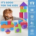 thumbnail image 3 of Bloques de espuma de construcción Bingyouth, tamaño grande, 30 unidades, para niños pequeños, 3 of 7