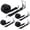 Black, variant on 2" x20' Ratchet Straps with J Hooks - 10,000lb Break Strength/ 3,333lb Load Capacity Ratchet Tie Down Strap - Black Ratchet Straps Heavy Duty - Cargo Straps for Truck, Lawn Equipment, Car Roof-4 Pack
