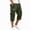 Army Green, variant on 3/4 Cargo Shorts for Men Casual Summer Trousers Bermuda Short Summer Leisure Pant with Mutil Pockets