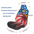 thumbnail image 3 of Yiaed Eagle Head With American Flag Print Car Seat Covers,Universal Auto Seats Protector Fits for Car,SUV Sedan,Truck,Automotive Seat Covers & Accessories, 3 of 5