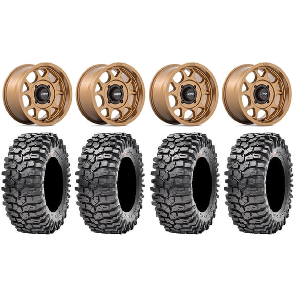 KMC Toro S 15" Wheels Bronze 32" Roxxzilla Tires Sportsman RZR Ranger