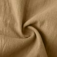 thumbnail image 6 of Audhol Harem Pants Women, Cotton and Linen Womens Elastic Waist Pants Casual Trousers with Pockets Beach Pants for Women Khaki 3XL, 6 of 7