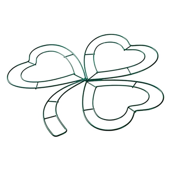 Masteelf Valentines Day Wire Wreath St. Paw Four Leaf Stand