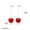 E00070-02, variant on YANONELRY Cute Sweet Cherry Resin Women Earrings - Y2K Sweet Exquisite Playful Style Trendy Dainty Jewelry - for Women Valentine's Day Earrings Gift