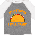 thumbnail image 4 of Inktastic Tacos Fall Apart Boys or Girls Long Sleeve Baby Bodysuit, 4 of 5