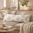 thumbnail image 5 of Fmbmuo Long Lumbar Pillow , Removable Vintage Floral Rectangular Pillow , For Couch Sofa Bed Living Room Home Decor, 5 of 6
