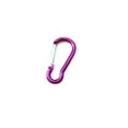 thumbnail image 2 of 5 PCS Aluminium Mousqueton D-Ring Clip Snap Crochet Escalade Porte-Clés Randonnée Porte-Clés, 2 of 9