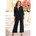 thumbnail image 2 of Catherines Women's Plus Size Anywear Kurta Top, 2 of 6