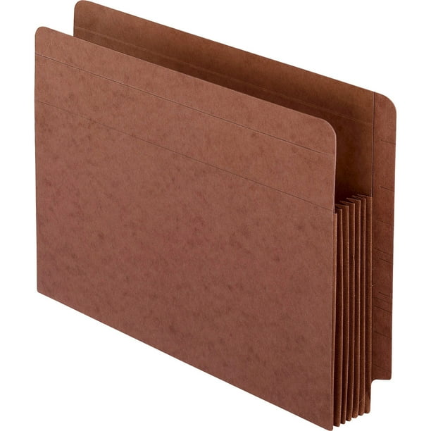 Pendaflex pfx95363 heavy duty end tab expanding file pockets red