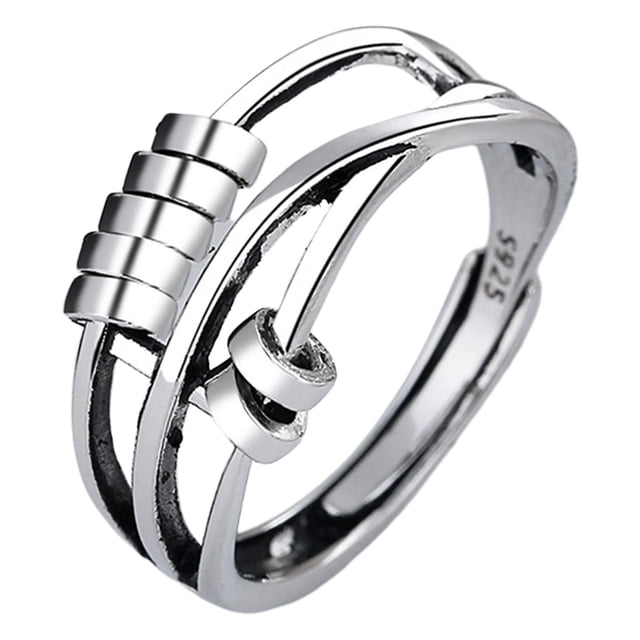 Anillo Sunnimix Ajustable Alivio del estrés por preocupaciones Anti Ansiedad