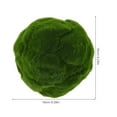 thumbnail image 2 of TEHAUX Decorative Simulated Moss Spheres for Home, Bowl, Vase, and Tabletop Decor, 2 of 8