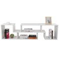 thumbnail image 3 of TV Table, TV Console Stand Modern TV Table Bookcase Storage Shelf Media Rack Sofa Table Home Living Room Decoration, 3 of 8