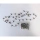 thumbnail image 5 of Una variedad de decoración navideña, cadena de luces pequeña galvanizada, mini bombilla transparente, bolsa de joyería de cuentas de un metro sin alimentación, 5 of 5