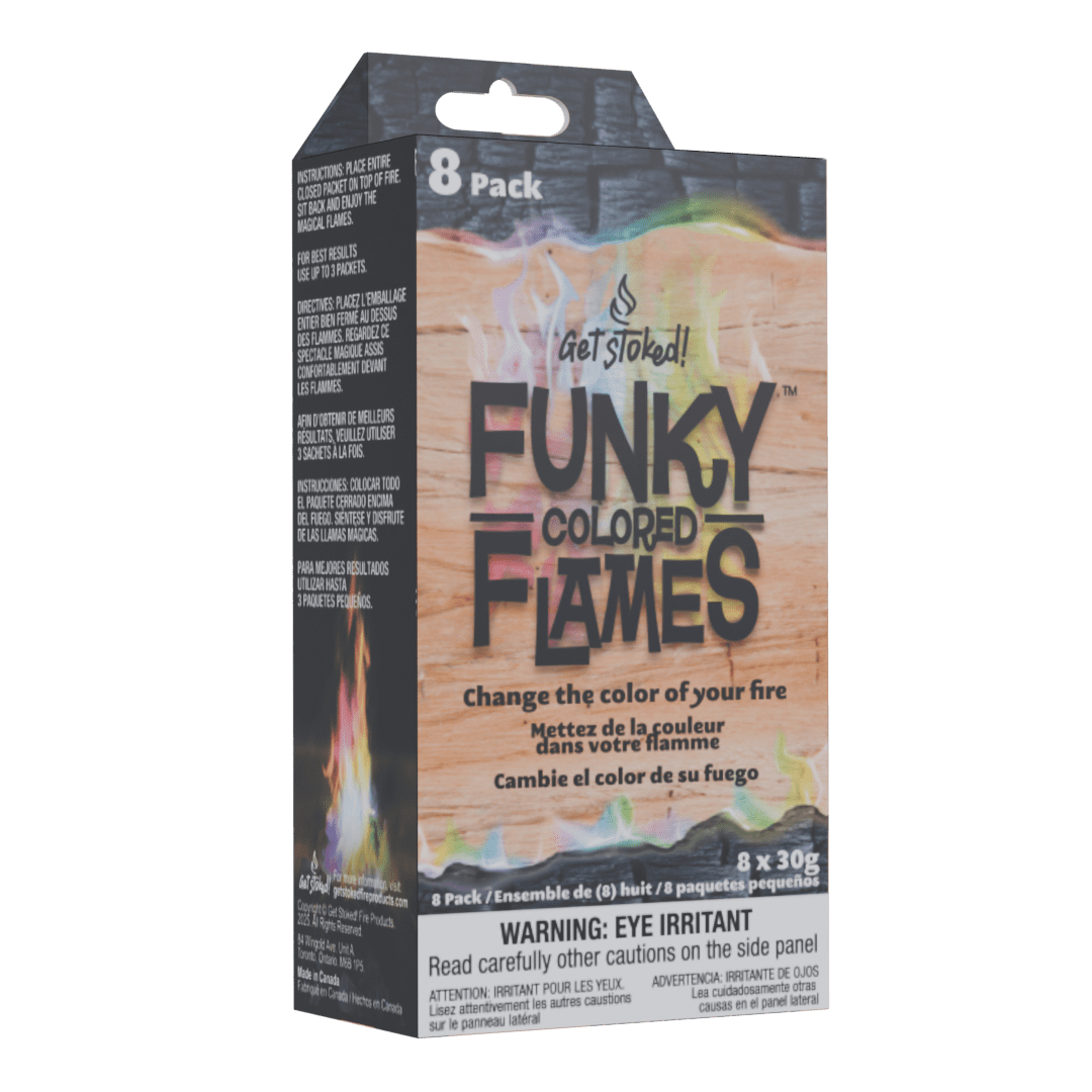 8 Pack Box of Funky Flames