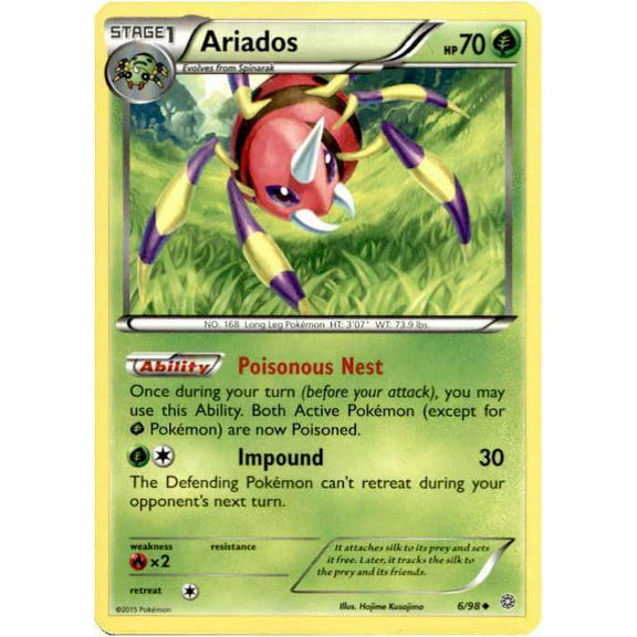 Pokemon Ancient Origins Ariados #6