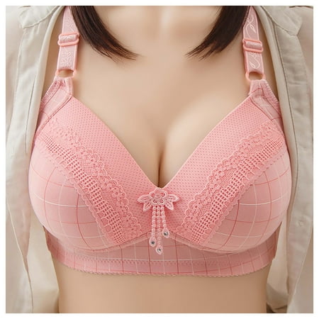 

NECHOLOGY Strapless Backless Bras For Women Nursing Bra 5pack Wireless Deep V Neck Maternity Nursing Bra Bralette Sleeping Breastfeeding with Extra Extenders Pink 38
