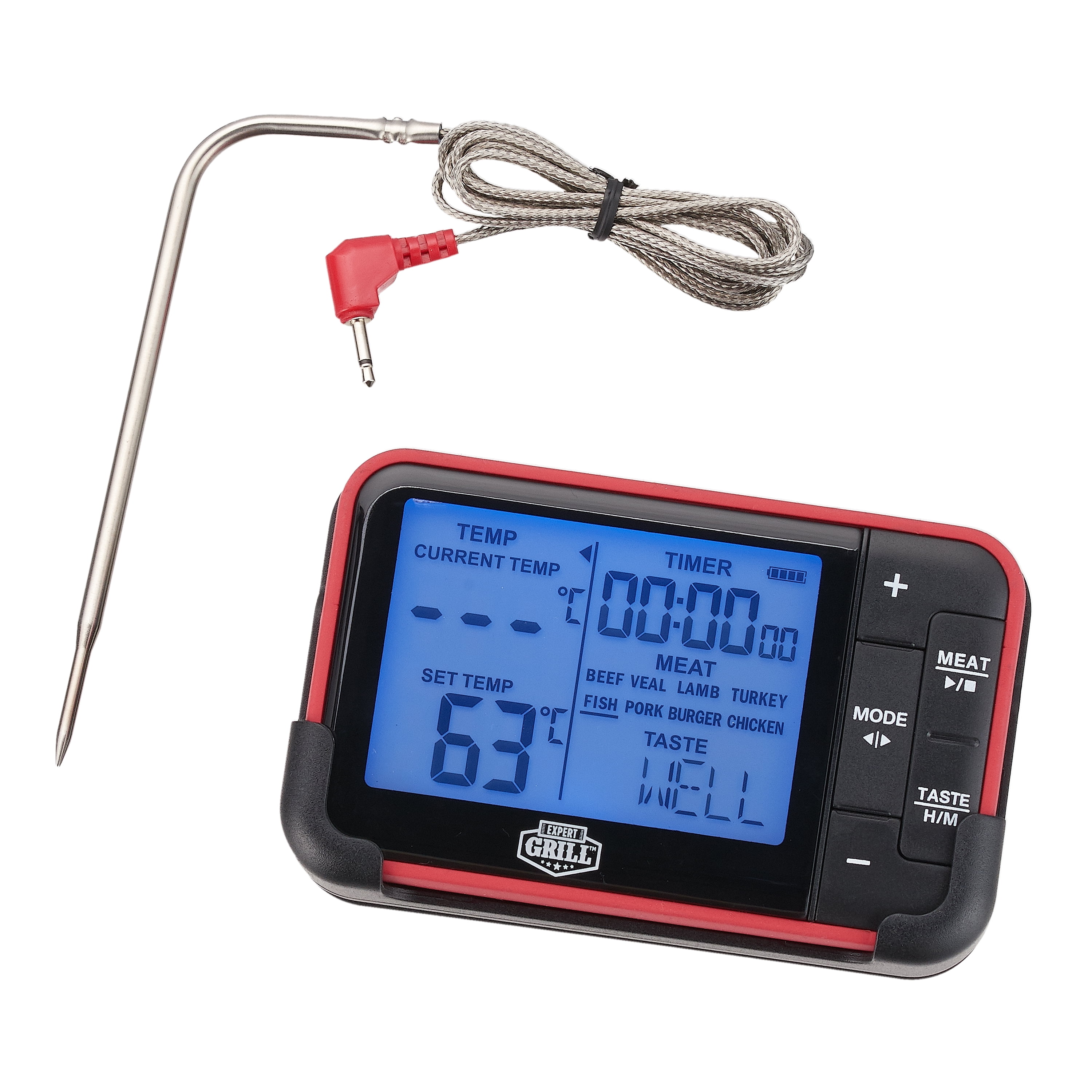BBQ Meat Grill Thermometer,AJY Smart Bluetooth Wireless Remote Digital