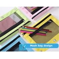 thumbnail image 4 of Trousse en Tissu avec 3 Trous pour Classeur, Noir, Ensemble de 2, 4 of 5