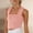 Pink, variant on Crop Tank Top for Women 2025 Womens Summer Tops Summer Tops for Women Womens Tank Tops Summer Women's Casual and Simple Vacation Style Knitted Wide Shoulder Strap Top. White M