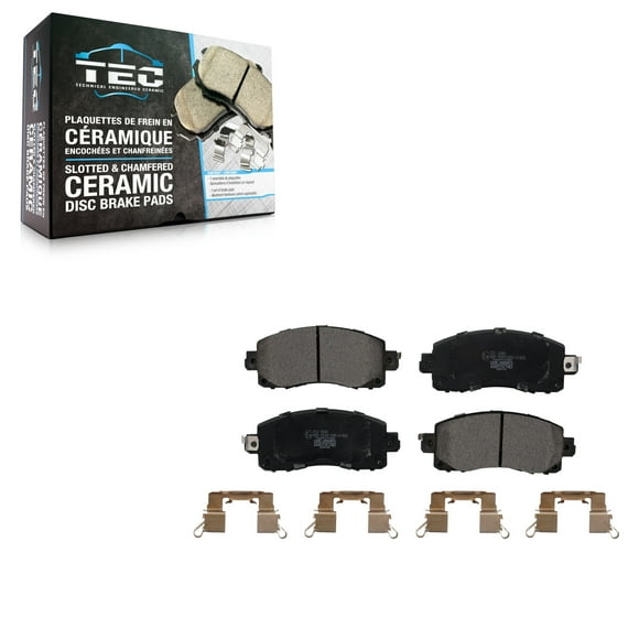 TEC-2 TEC Plaquettes de Frein à Disque en Céramique avant 045 pour Voiture Subaru Crosstrek Forester Outback Impreza WRX Legacy
