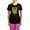 With Pink Pant, variant on CafePress - Ukraine Women's Dark Pajamas - Women's Short Sleeve Print T-Shirt and Pants Dark Cotton Pajama Set