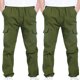 thumbnail image 1 of Cowsor 2PC Boys Cargo Sweatpants Casual Hiking Pants Joggers Athletic Trousers Cotton Loose Straight Pants for Men, 1 of 6