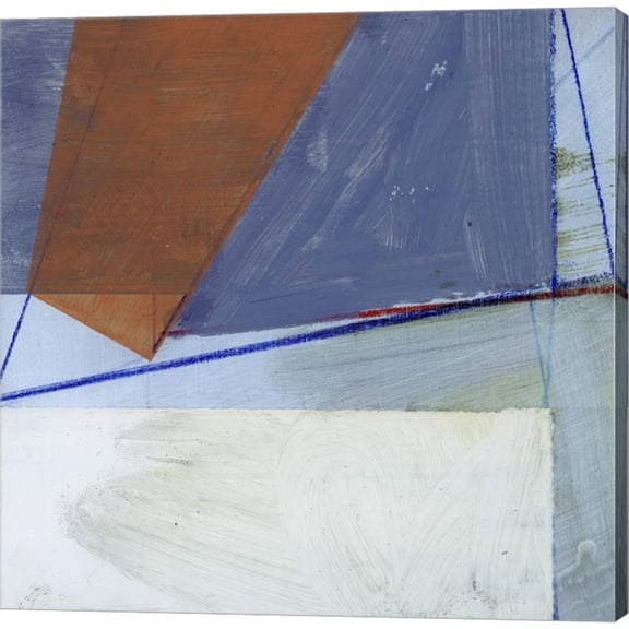Great Art Now Abstract Mass II by Bellissimo Art, Canvas Wall Art, 12W x 12H