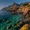 Seascape, variant on Norway Red House Window Canvas Wall Art, Lofoten Snow Mountain Print, Ready to Hang Home Decor