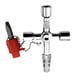 thumbnail image 2 of 10 Llaves Universales 4 en 1 para Armario de Control, Llave Triangular Cuadrada para Medidor de Agua, Electricidad, Radiador y Ascensor., 2 of 6