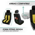 thumbnail image 5 of FH Group Striking Striped Universal Seat Covers Fit For Car Truck SUV Van - Front Seats, 5 of 6