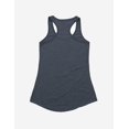 thumbnail image 2 of The Racer Back Tank | 8700 | Navy Heather | Small, 2 of 2