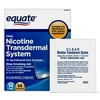 (2 pack) (2 Pack) Equate Nicotine Transdermal System Step 2 Clear Patches, 14 mg, 14 Ct