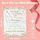 thumbnail image 2 of LHSHID 21st Birthday Blanket Gifts for Her Blanket Flannel Soft and Comfortable Anti static Bed Sofa Blanket 60x80in, 2 of 5
