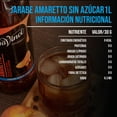 thumbnail image 3 of DAVINCI GOURMET - Jarabe Amaretto sin Az&uacute;car 1L, Sin Calor&iacute;as, Jarabe Concentrado, Aromatizado Natural y Artificialmente, Sabor Aut&eacute;ntico, Kosher, Complementa y Enriqu, 3 of 7