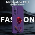 thumbnail image 3 of Threehao Funda para Samsung Galaxy A35 Case Uso Rudo, Ultra Delgado Flexible Silicona Púrpura Carcas, 3 of 6