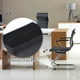 thumbnail image 3 of FESTFENDS Floor Protection U Shaped Stool Leg Covers Black 25Pcs 1.6x1.2x0.9In, 3 of 8