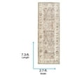 thumbnail image 3 of Livabliss x Becki Owens Marlene Vintage Medallion Runner Area Rug,2'7" x 7'3",Off-White/Brown, 3 of 6