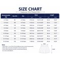 thumbnail image 3 of Xaqiouau Girls Pleated Uniform Skirts Elastic Waist Toddler Kids Cute Mini Tennis Skirt School Skirts Back to School Clothes, 3 of 9